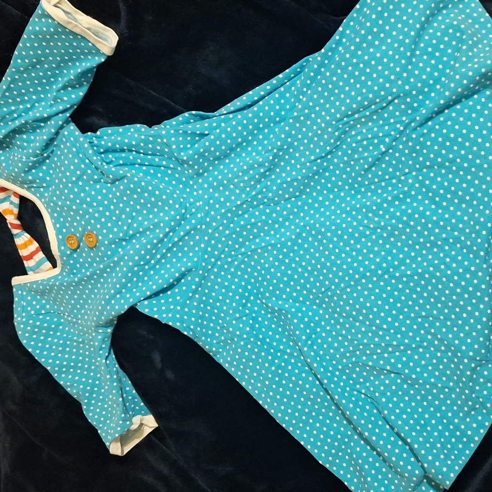 Girl's Eleanor Rose Dress Polka Dot with fun bow back Size 8-10